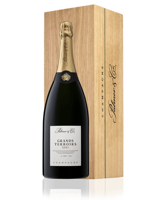 Champagne Grands Terroirs 2003 Magnum en coffret