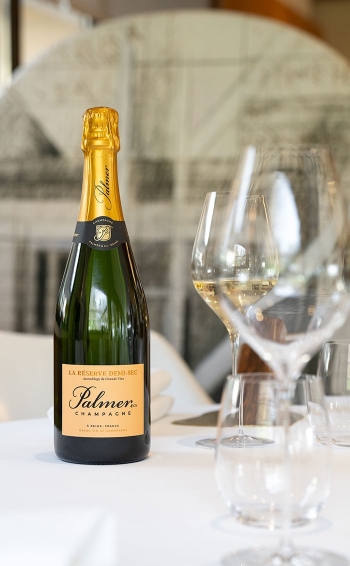 Champagne La Réserve Demi-Sec - Mise en situation