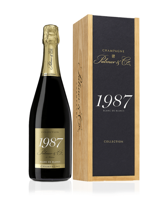  Champagne Vintage Blanc de Blancs 1987 en coffret 