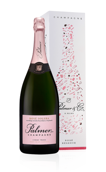 Champagne Rosé Solera Magnum en étui