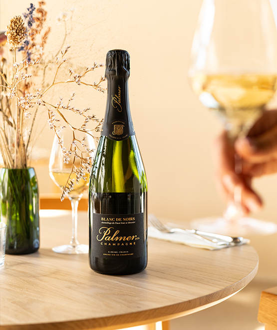 Champagne Blanc de Noirs en étui