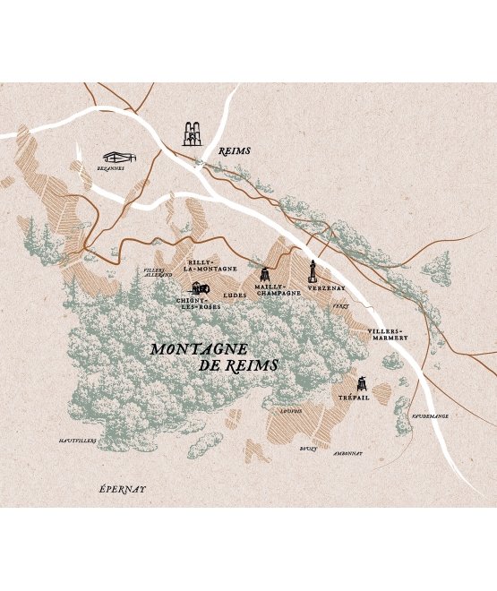 Champagne Grands Terroirs 2018 en étui