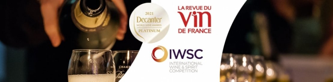 Decanter Wine Awards 2021, IWSC, Revue du Vin de France : les champagnes Palmer 