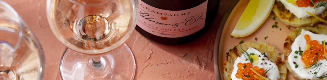 Roesti aux oeufs de truite par Champagne Palmer